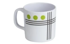 Berger Dots Melamin Essteller Grün -Camping Discounter 107229 693628