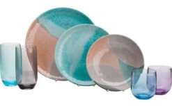 Flamefield Dunes And Sea Geschirr-Set 12 Tlg. -Camping Discounter 260335 1856550