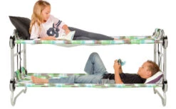 Disc-O-Bed Kid-O-Bunk Block Pattern Stockbett -Camping Discounter 277727 2290835