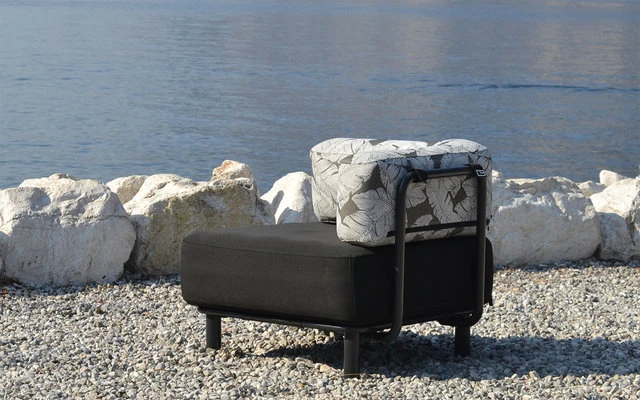 One Bar Element 1 Aufblasbarer Sessel / Sitzelement Light Grey / Green 5 One Bar Element 1 Aufblasbarer Sessel / Sitzelement Light Grey / Green – Bild 5