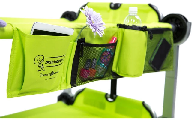 Disc-O-Bed Seitentasche / Organizer Für Kid-O-Bed Einzelbett Grün 1 Disc-O-Bed Seitentasche / Organizer Für Kid-O-Bed Einzelbett Grün