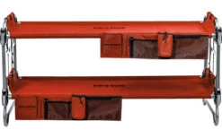 Disc-O-Bed Kid-O-Bunk Kinder Camping Stockbett Inkl. Seitentaschen Blau / Silber -Camping Discounter 378506 2375672