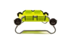 Disc-O-Bed Kid-O-Bed Einzelbett Runder Rahmen Ohne Seitentasche -Rot -Camping Discounter 378593 2274737 1