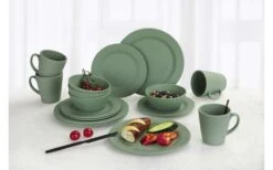 Berger Kynne Geschirr-Set 16-tlg. Grün -Camping Discounter 440726 3121844