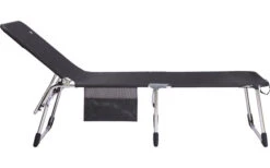 Crespo AL-363 Sonnenliege Dunkelgrau -Camping Discounter 531177 3472317