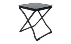 Bo-Camp Hocker Klappbar Mit Aufsatz Schwarz -Camping Discounter 542242 3519341