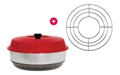 Omnia Backofen + Aufbackgitter SET