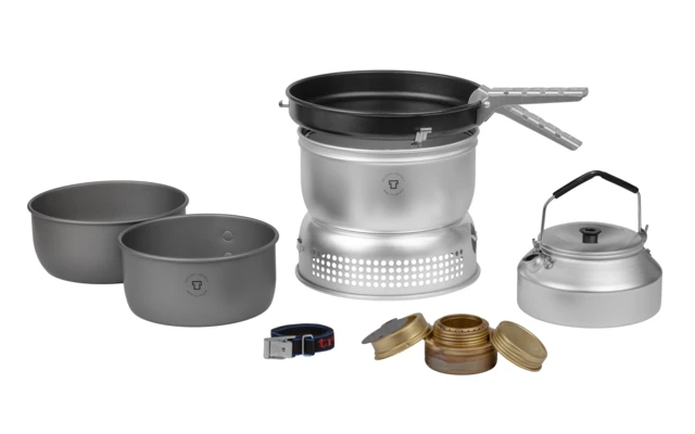Trangia Trangiakök 25-4 HA Campingkochset 4- Teilig Mit Spiritusbrenner Set 1 7 Trangia Trangiakök 25-4 HA Campingkochset 4- Teilig Mit Spiritusbrenner Set 1 – Bild 7