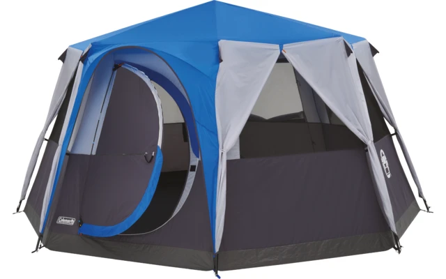 Coleman Octagon 8 Personen Familienzelt Grau 1 Coleman Octagon 8 Personen Familienzelt Grau