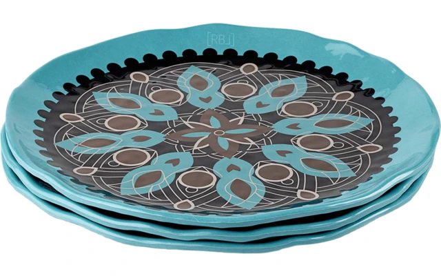 Rebel Outdoor Dessertteller 22 Cm Blau 2 Rebel Outdoor Dessertteller 22 Cm Blau – Bild 2