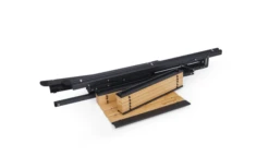 Berger Alu-Bambus Rolltisch Schwarz 6 Berger Alu-Bambus Rolltisch Schwarz -Camping Discounter 670473 4674723