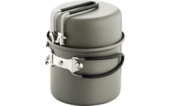 Optimus Elektra Black Edition Kochsystem Gaskocher Kochset 5teilig -Camping Discounter 710009 4831610