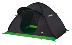High Peak Swift 3 Einfachdach Pop Up Kuppelzelt Für 3 Personen Phantom Grün -Camping Discounter 711380 4828475