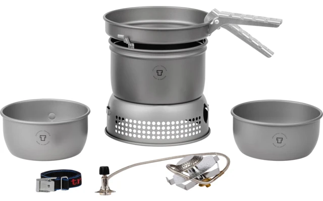 Trangia Trangiakök 27-3 UL Campingkochset 3- Teilig Mit Gasbrenner Set 1 1 Trangia Trangiakök 27-3 UL Campingkochset 3- Teilig Mit Gasbrenner Set 1