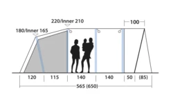 Outwell Avondale 6PA Tunnelzelt 12 Outwell Avondale 6PA Tunnelzelt -Camping Discounter 748511 5008592
