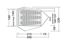 Robens Challenger 3XE Tunnelzelt Grün 10 Robens Challenger 3XE Tunnelzelt Grün -Camping Discounter 771893 5131136