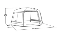 Robens Yurt Familienzelt Für 7 Personen Beige 11 Robens Yurt Familienzelt Für 7 Personen Beige -Camping Discounter 773510 5139818