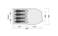 Easy Camp Huntsville 400 Tunnelzelt Für 4 Personen 12 Easy Camp Huntsville 400 Tunnelzelt Für 4 Personen -Camping Discounter 782846 5185703