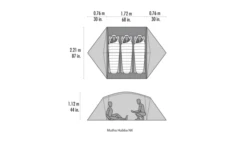MSR Mutha Hubba NX V2 3 Personen Weiß 12 MSR Mutha Hubba NX V2 3 Personen Weiß -Camping Discounter 819866 5300270