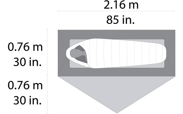 MSR Hubba NX Tent V6 Faltzelt 1 Person 4 MSR Hubba NX Tent V6 Faltzelt 1 Person – Bild 4